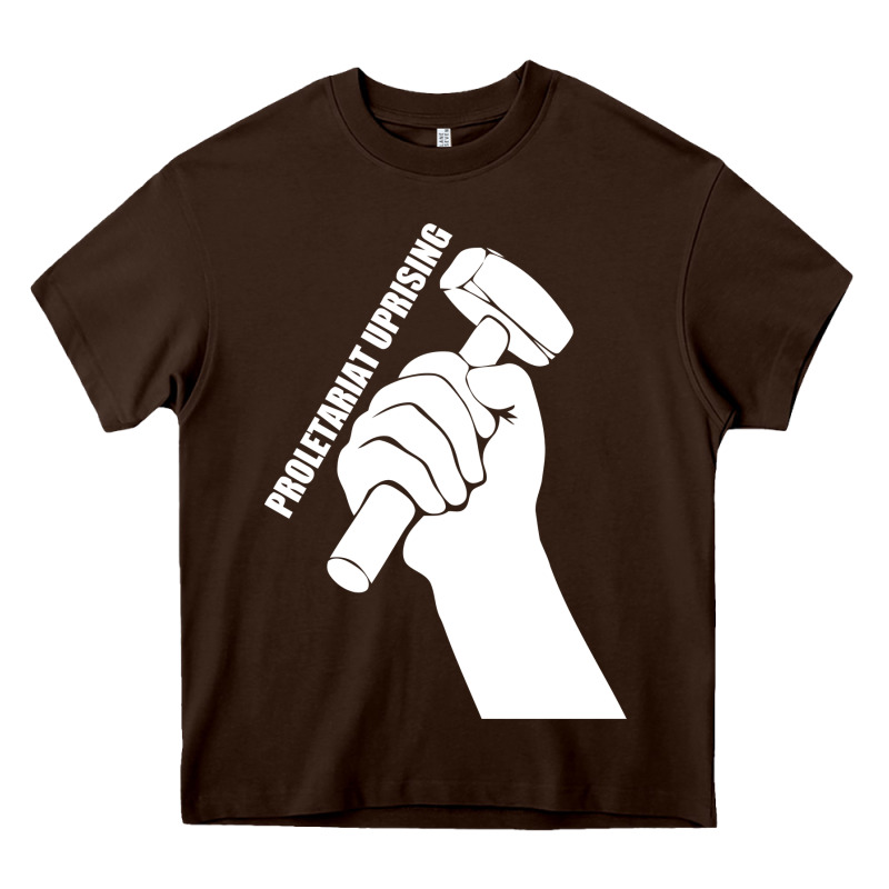 Proletariat Uprising Revolution Politics Heavy Core Tee by artisFamous | Teevron