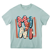 Arona 4th of July mini with lightning bolt Heavy Core Tee - FaDigitalArtStudio