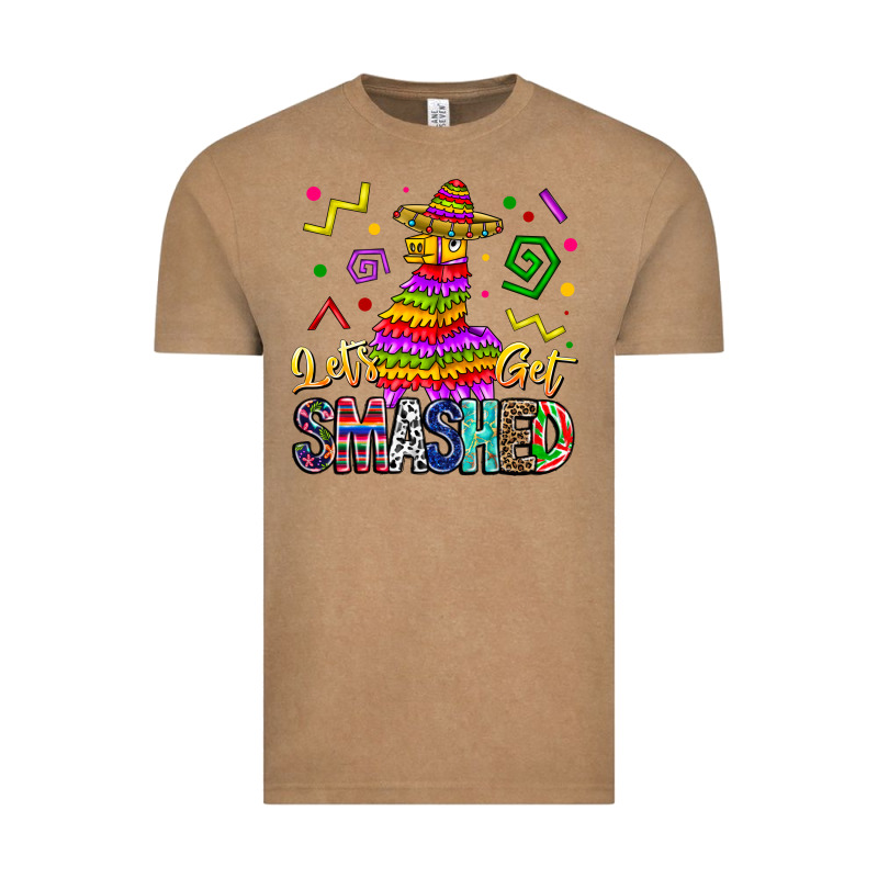 Let's Get Smashed Vintage Tee by CowhideDigitalArt | Teevron