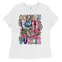 Country Music Junkie Ladies Tee | Teevron