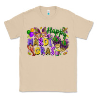 Mushroom Happy Mardi Gras Classic Tee - FaDigitalArtStudio