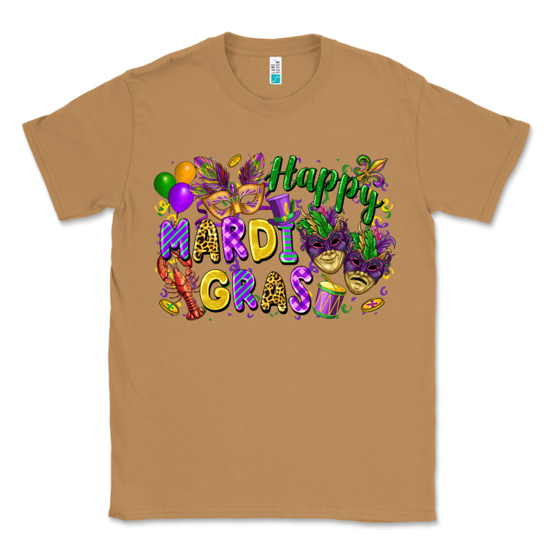 Happy Mardi Gras Classic Tee by FaDigitalArtStudio | Teevron