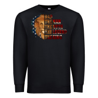 Black Dad The Man The Myth The Legend The King Premium Sweatshirt - Jasminsmagicworld