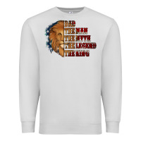 Dove Grey Dad The Man The Myth The Legend The King Premium Sweatshirt - Jasminsmagicworld