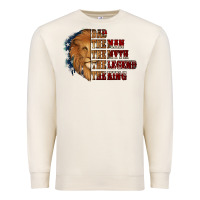 Sandshell Dad The Man The Myth The Legend The King Premium Sweatshirt - Jasminsmagicworld