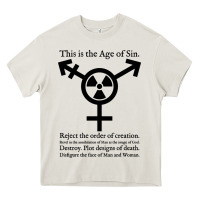 This Is The Age Of Sin   Transgender Symbol Heavy Core Tee | Teevron