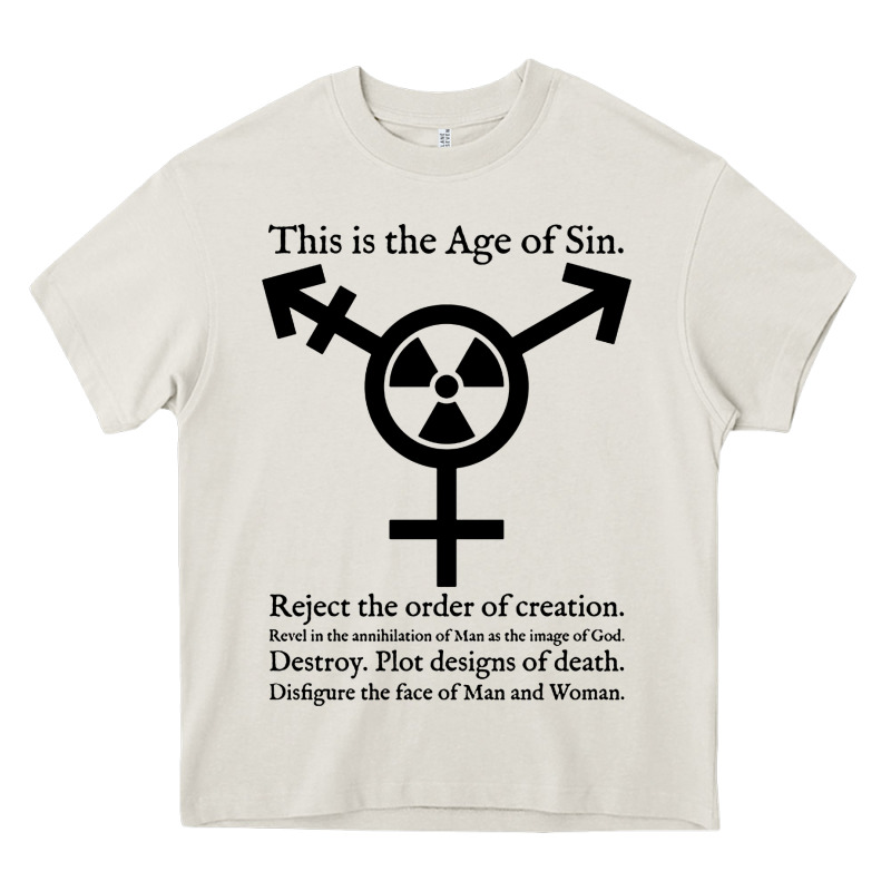 This Is The Age Of Sin   Transgender Symbol Heavy Core Tee by artisFamous | Teevron