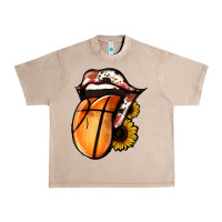 French Oak Basketball Tongue Urban Heavy Tee - Jasminsmagicworld