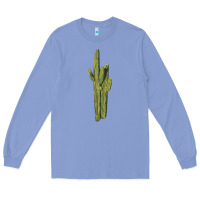 Colony Blue saguaro cactus Long Sleeve Tee - LillyAllenDesigns