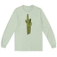 Matcha saguaro cactus Long Sleeve Tee - LillyAllenDesigns