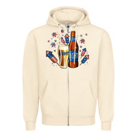 Sandshell Just Here For The Light Zipper Hoodie - Jasminsmagicworld