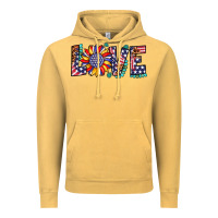 Vintage Mustard love sunflower usa flag leopard Vintage Hoodie - Artiststas