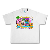 Lunar Rock spooky girl summer Urban Heavy Tee - CowhideDigitalArt