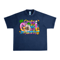 Navy spooky girl summer Urban Heavy Tee - CowhideDigitalArt
