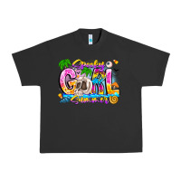 Pigment Black spooky girl summer Urban Heavy Tee - CowhideDigitalArt