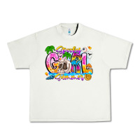 Pistachio spooky girl summer Urban Heavy Tee - CowhideDigitalArt