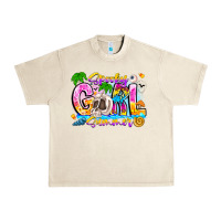 Sandshell spooky girl summer Urban Heavy Tee - CowhideDigitalArt