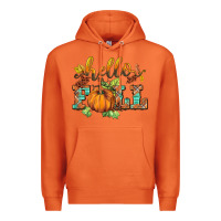 Carrot hello fall pumpkin Premium Hoodie - BarkalooDesign