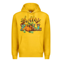 Lemon hello fall pumpkin Premium Hoodie - BarkalooDesign