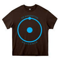 Chocolate Brown dr manhattan Heavy Core Tee - artisFamous