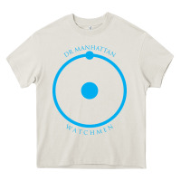 Cream dr manhattan Heavy Core Tee - artisFamous