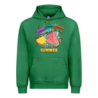 Emerald sweet summer watermelon pineapple fruits Urban Hoodie - RanaPortraitStore