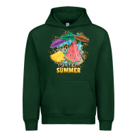 Forest Green sweet summer watermelon pineapple fruits Urban Hoodie - RanaPortraitStore