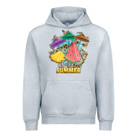 Heather Grey sweet summer watermelon pineapple fruits Urban Hoodie - RanaPortraitStore
