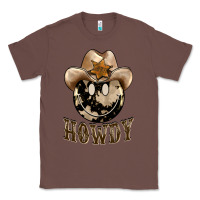 Chestnut howdy smiley face Classic Tee - BarkalooDesign