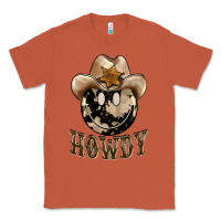 Copper howdy smiley face Classic Tee - BarkalooDesign