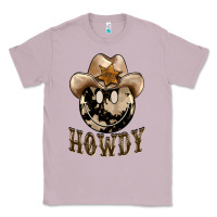 Lilac howdy smiley face Classic Tee - BarkalooDesign