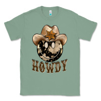 Sage howdy smiley face Classic Tee - BarkalooDesign
