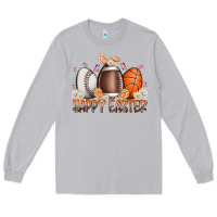 Moon Dust happy easter day eggs Long Sleeve Tee - RacoonDesign