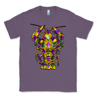 Lavender mardi gras crawfish Classic Tee - FaDigitalArtStudio