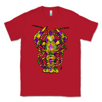 Red mardi gras crawfish Classic Tee - FaDigitalArtStudio