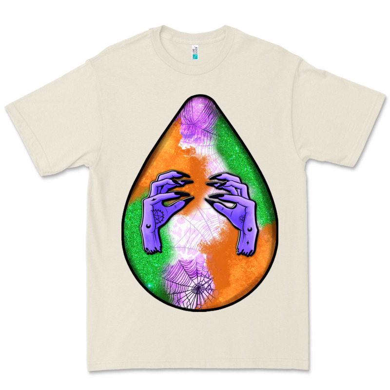 Halloween Hands Teardrop Premium Tee by BundleAndBundleShop | Teevron