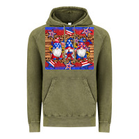 Vintage Olive american flag gnomes star leopard glitter tumbler Vintage Hoodie - Artiststas