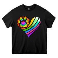 Black Pride Heart Heavy Core Tee - Jasminsmagicworld
