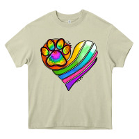 Mossy Pride Heart Heavy Core Tee - Jasminsmagicworld