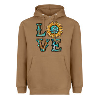 Toasted Coconut sunflower love Heavyweight Hoodie - RanaPortraitStore
