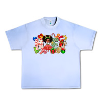 Grape Ice Noel Afro Girl Baby Urban Heavy Tee - CowhideDigitalArt