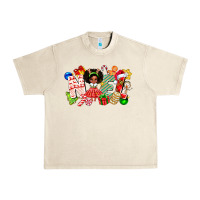 Sandshell Noel Afro Girl Baby Urban Heavy Tee - CowhideDigitalArt