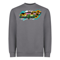 Storm Tennessee Map Sunflower Cactus Serape Heavyweight Sweatshirt - RanaPortraitStore