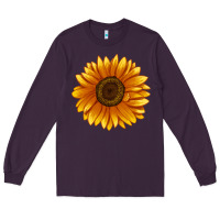 Plum Soraya Sunflower Long Sleeve Tee - LillyAllenDesigns