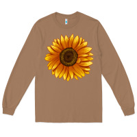 Toasted Coconut Soraya Sunflower Long Sleeve Tee - LillyAllenDesigns