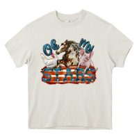 Oh My Stars Farm Animals Heavy Core Tee | Teevron