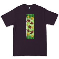 Plum american football with lightning bolt  pen wrap Premium Tee - BundleAndBundleShop