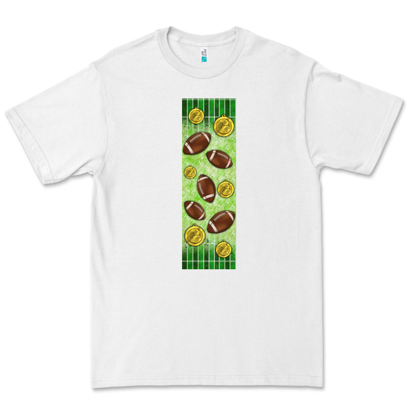 American Football With Lightning Bolt  Pen Wrap Premium Tee by BundleAndBundleShop | Teevron