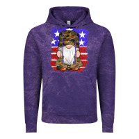 Cloud Purple military gnomes boots american flag Vintage Hoodie - Artiststas