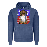 Military Gnomes Boots American Flag Vintage Hoodie | Teevron